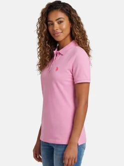 U.S. Polo Assn. Damen Poloshirts - USSiirena in pink