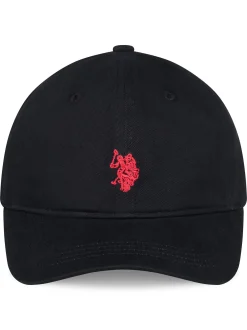 U.S. Polo Assn. Herren Cap - USHenryy in schwarz