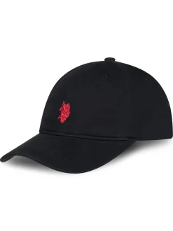 U.S. Polo Assn. Herren Cap - USHenryy in schwarz