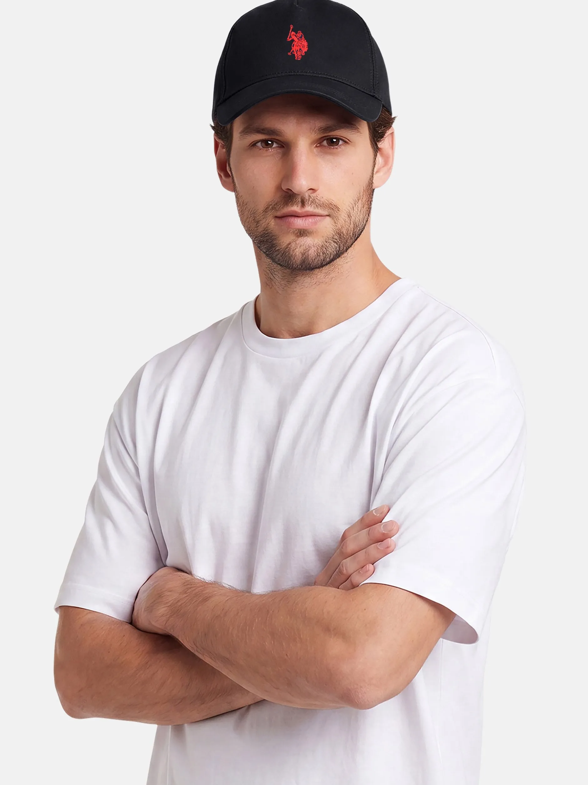 U.S. Polo Assn. Herren Cap - USJaymee in schwarz