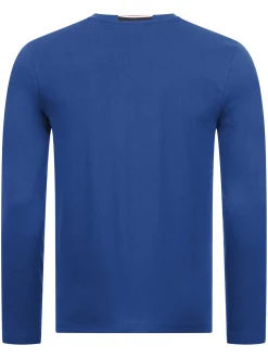 U.S. Polo Assn. Herren Langarmshirt - USAaron in royal