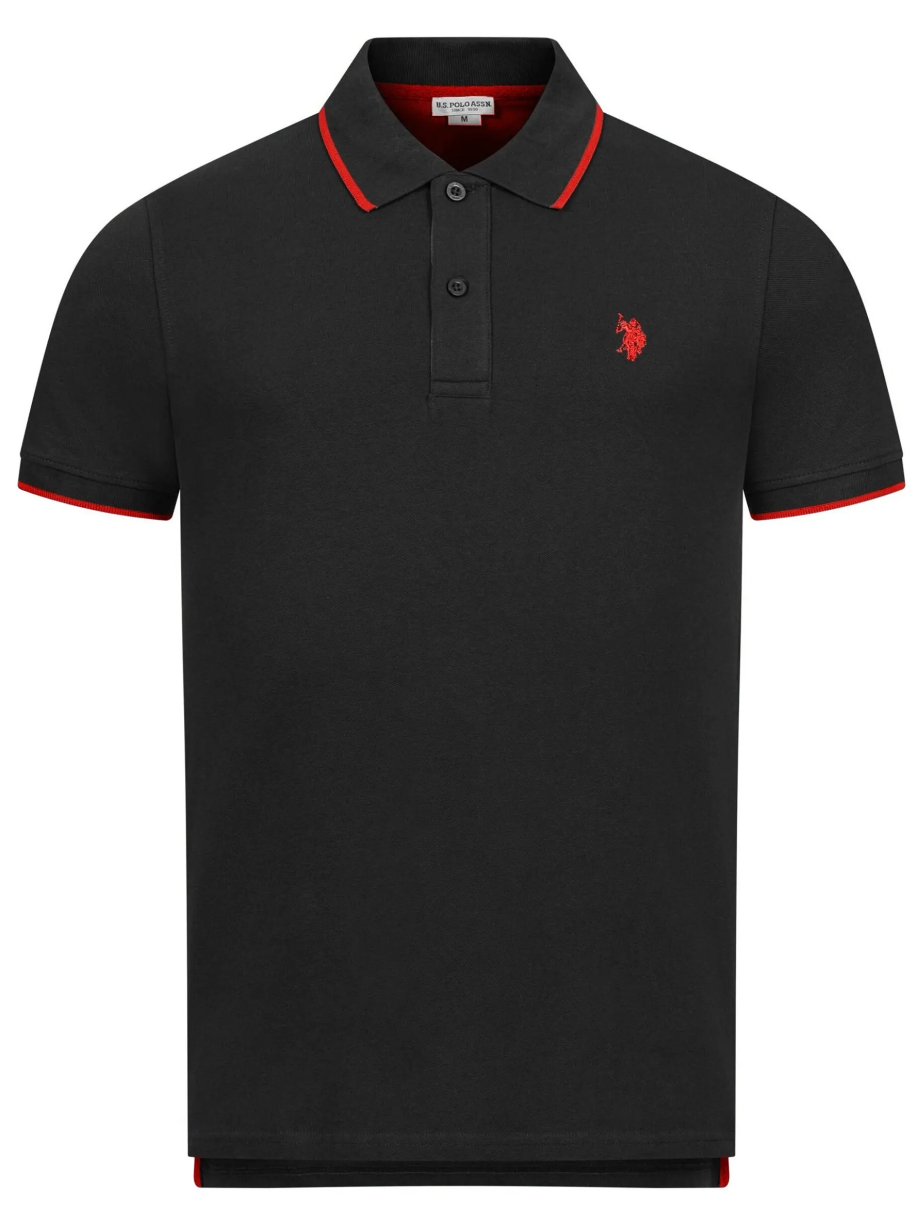 U.S. Polo Assn. Herren Poloshirts - USKayle in schwarz