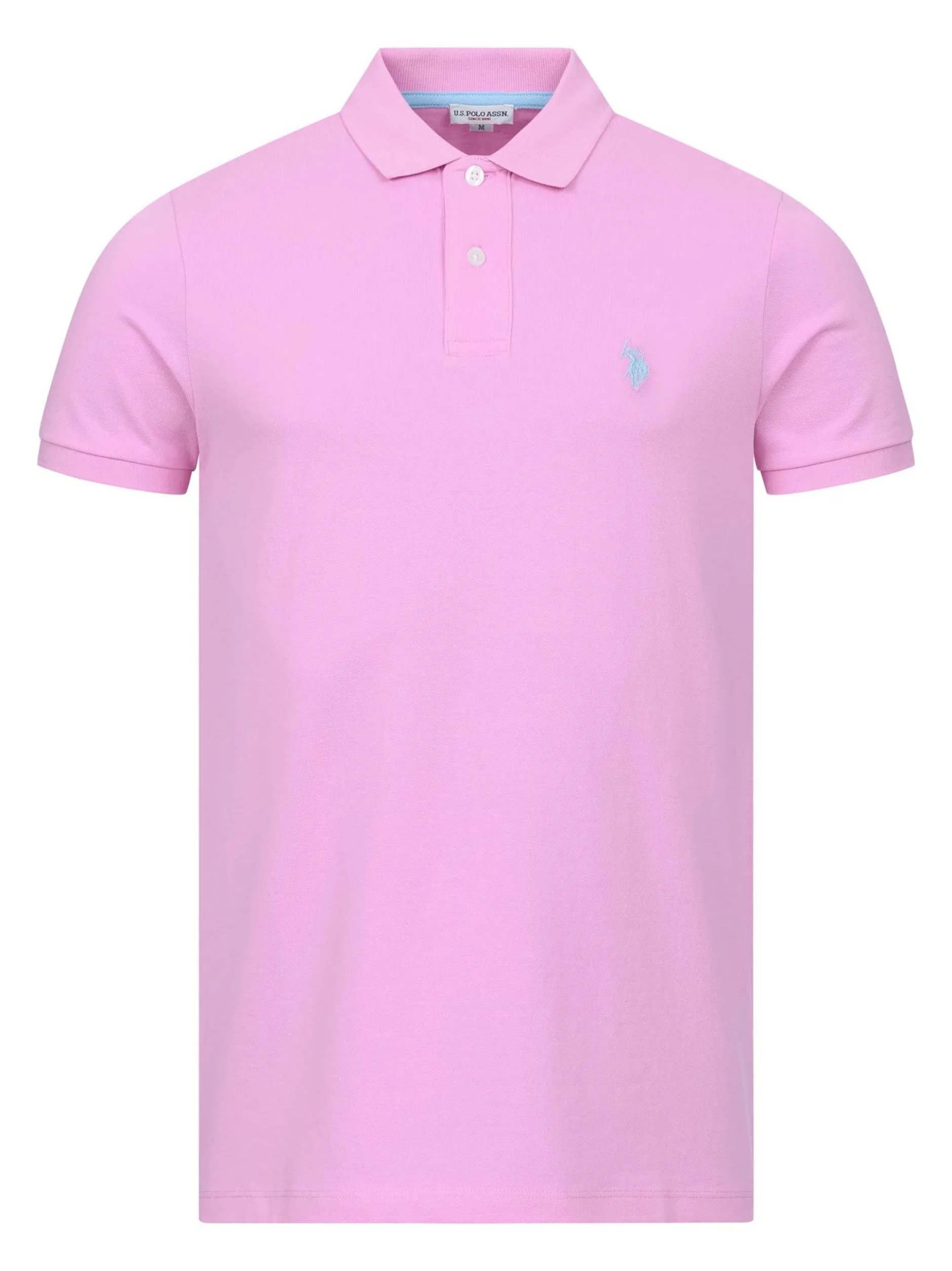 U.S. Polo Assn. Herren Poloshirt - USBrodyy in pink
