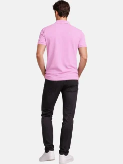U.S. Polo Assn. Herren Poloshirt - USBrodyy in pink