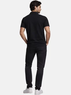 U.S. Polo Assn. Herren Poloshirt - USBrodyy in schwarz