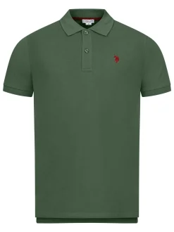 U.S. Polo Assn. Herren Poloshirt - USNeho in grün