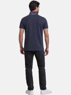 U.S. Polo Assn. Herren Poloshirt - USTristaan in blau