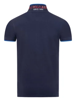 U.S. Polo Assn. Herren Poloshirt - USTristaan in blau