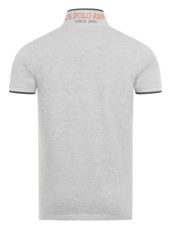 U.S. Polo Assn. Herren Poloshirt - USTristaan in grau