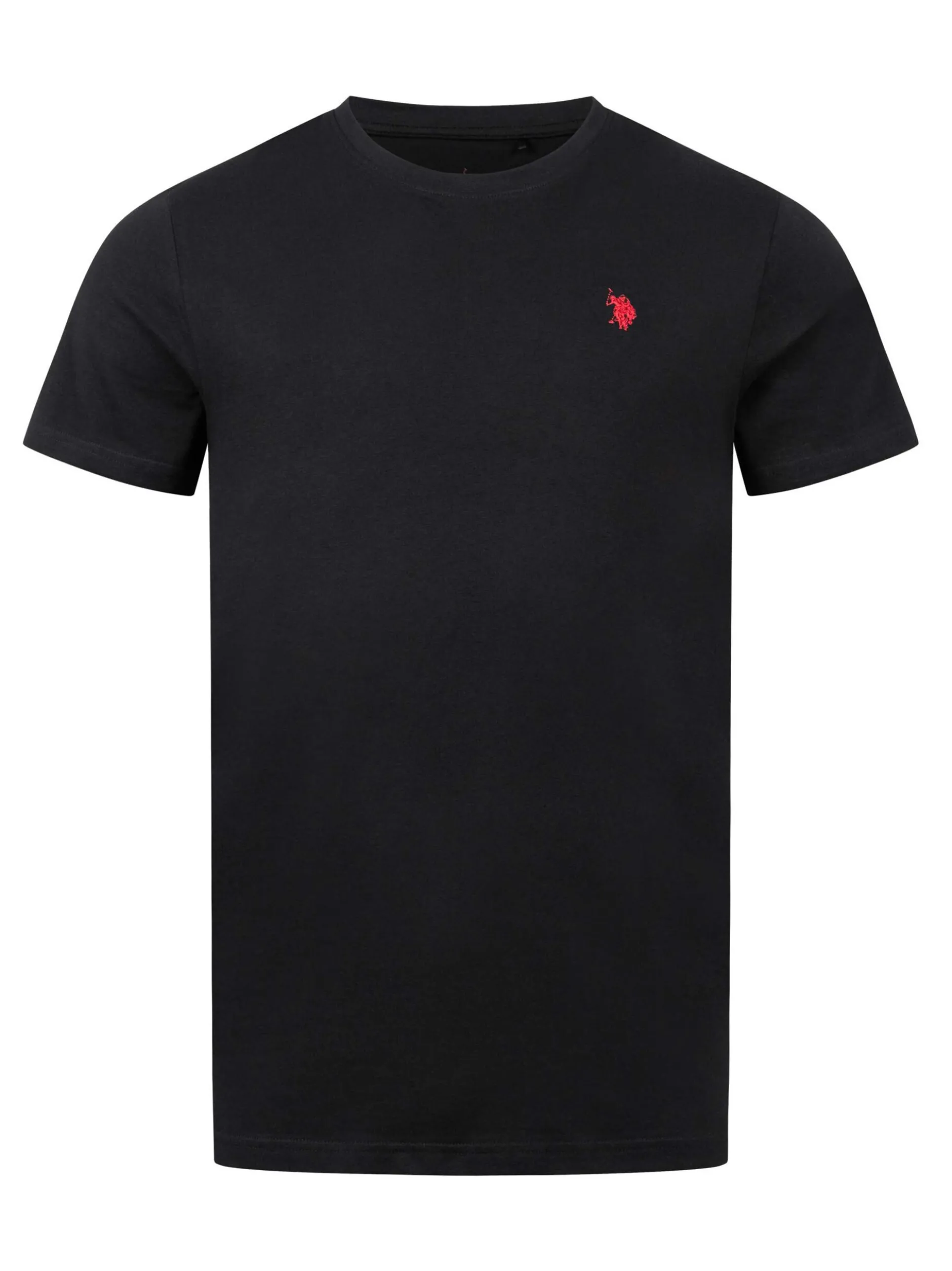 U.S. Polo Assn. Herren T-Shirt - USZaane in schwarz