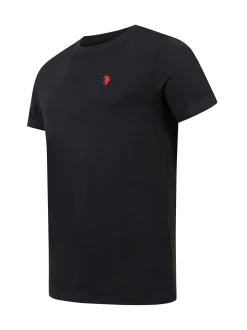 U.S. Polo Assn. Herren T-Shirt - USZaane in schwarz