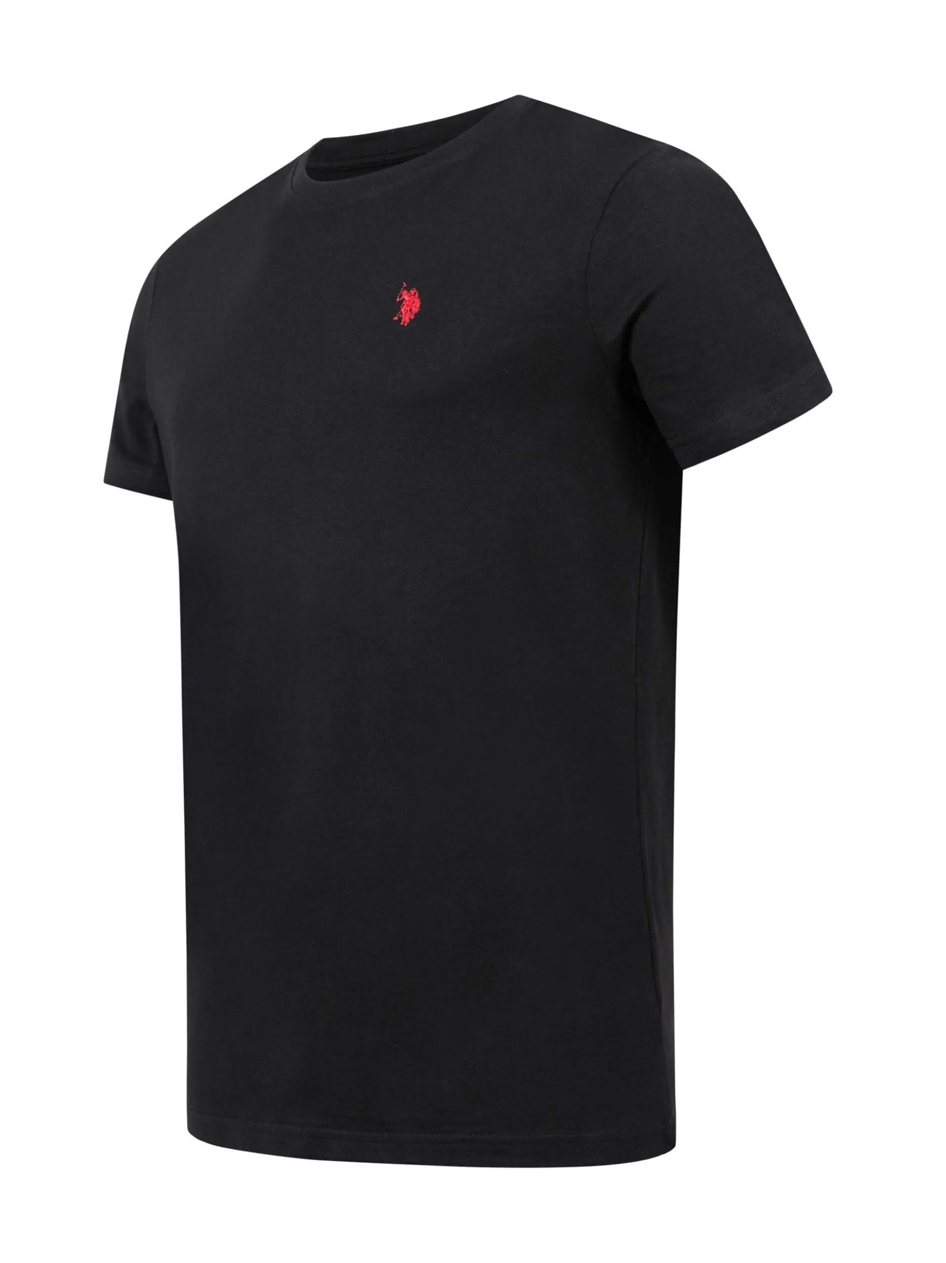 U.S. Polo Assn. Herren T-Shirt - USZaane in schwarz