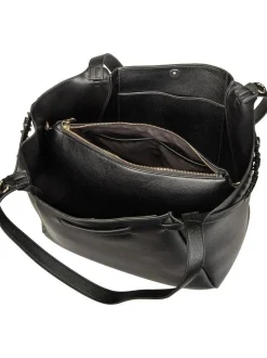 Valentino by Mario Valentino Damen Shopper - Medea Q801 in schwarz
