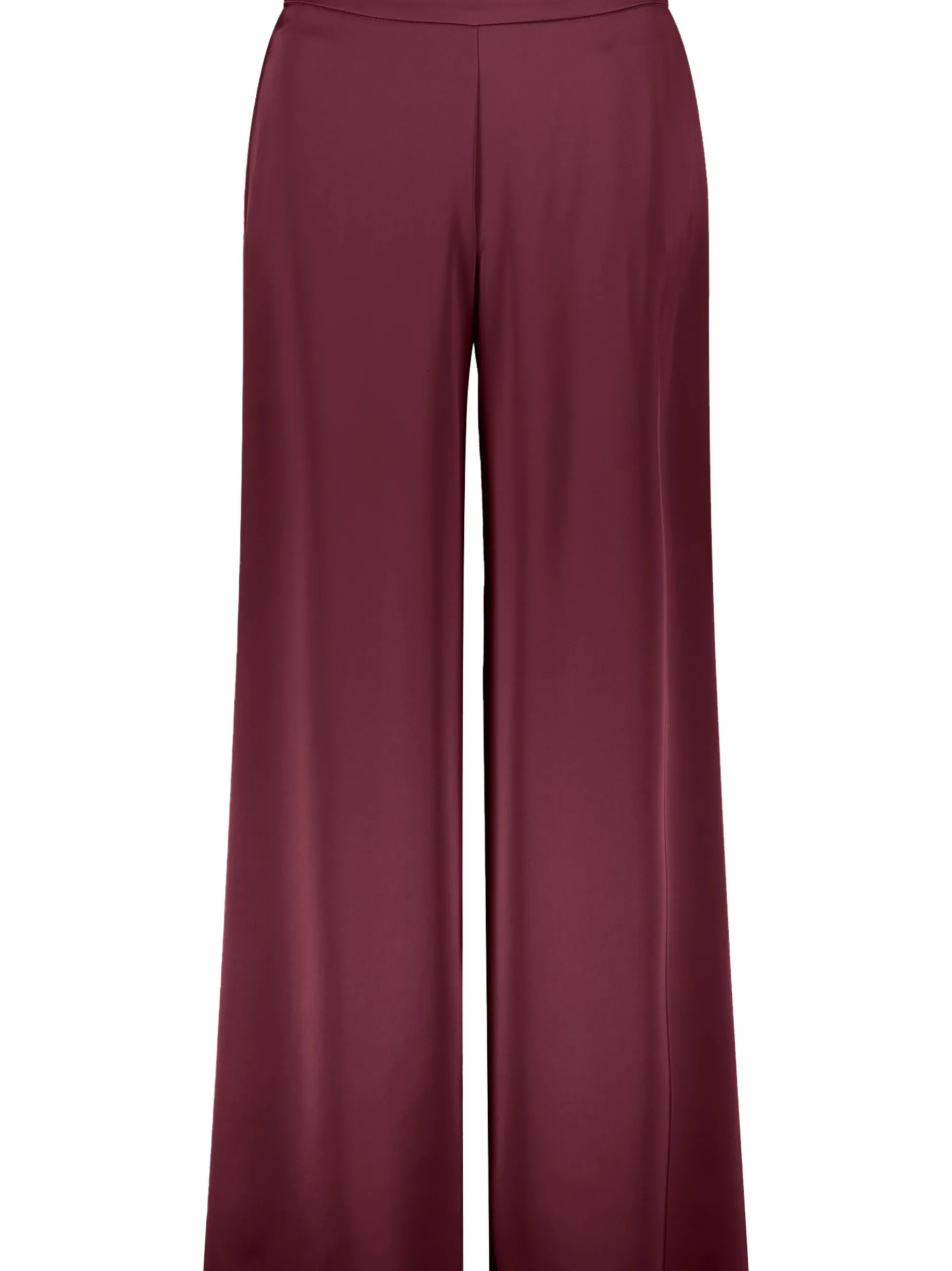 V by Vera Mont Damen Satinhose in aubergine