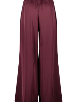 V by Vera Mont Damen Satinhose in aubergine