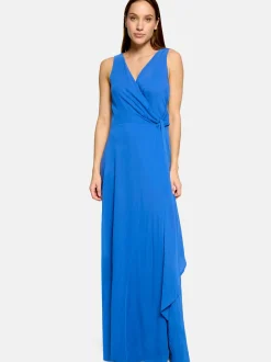 Vera Mont Damen Abendkleid in blau