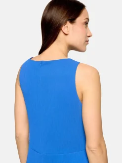 Vera Mont Damen Abendkleid in blau
