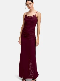 Vera Mont Damen Abendkleid in bordeaux