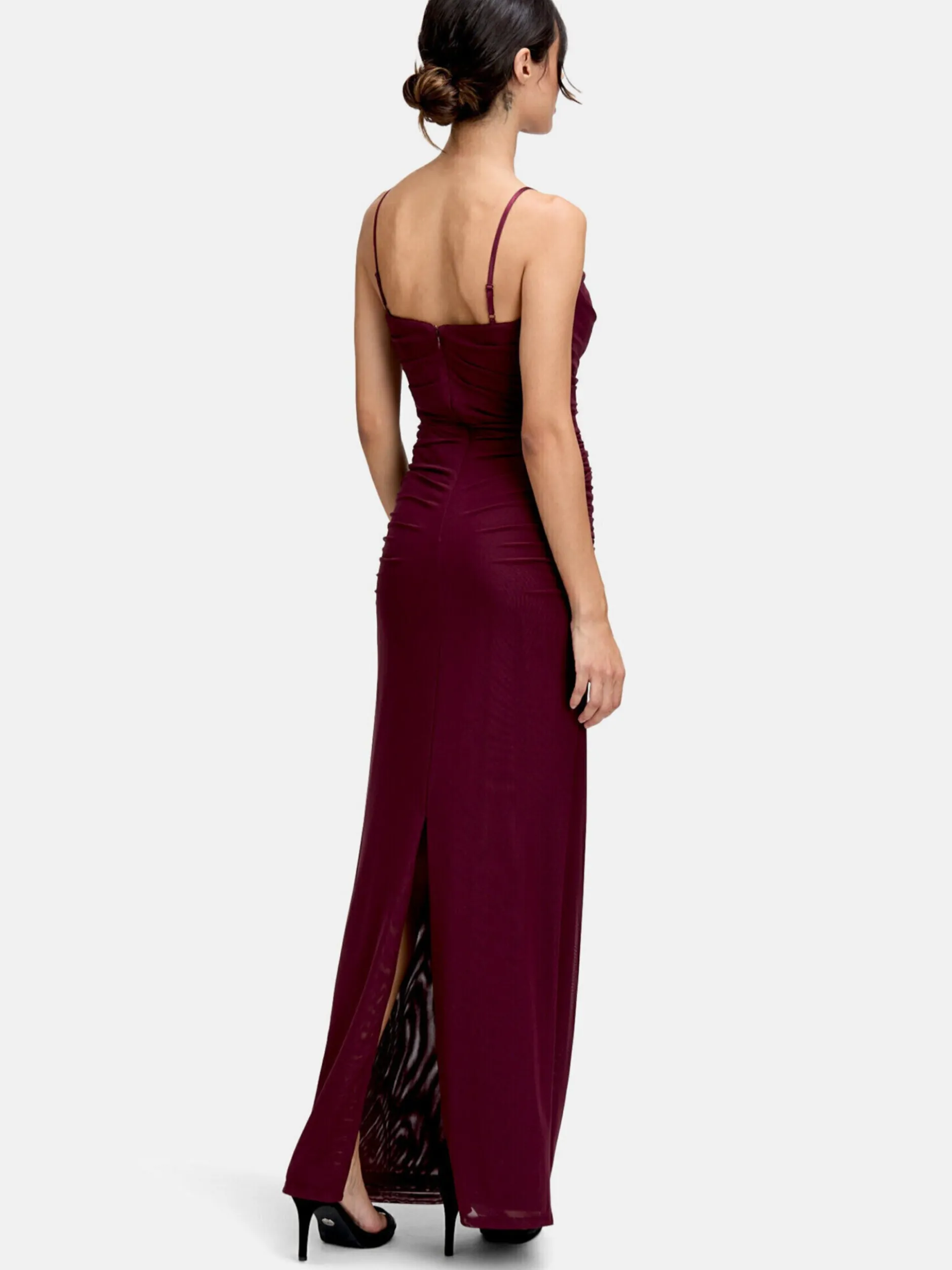 Vera Mont Damen Abendkleid in bordeaux