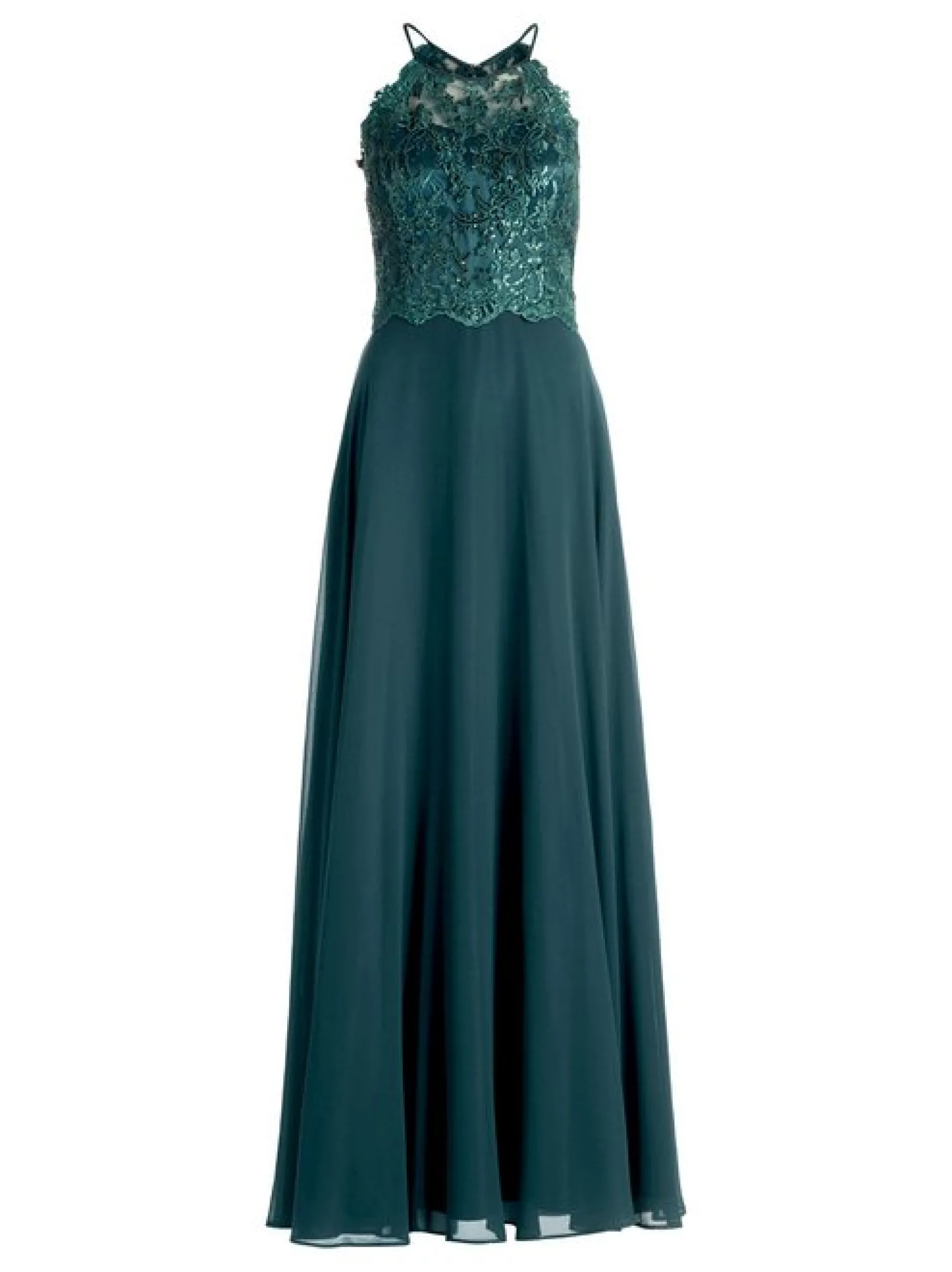 Vera Mont Damen Abendkleid in grün