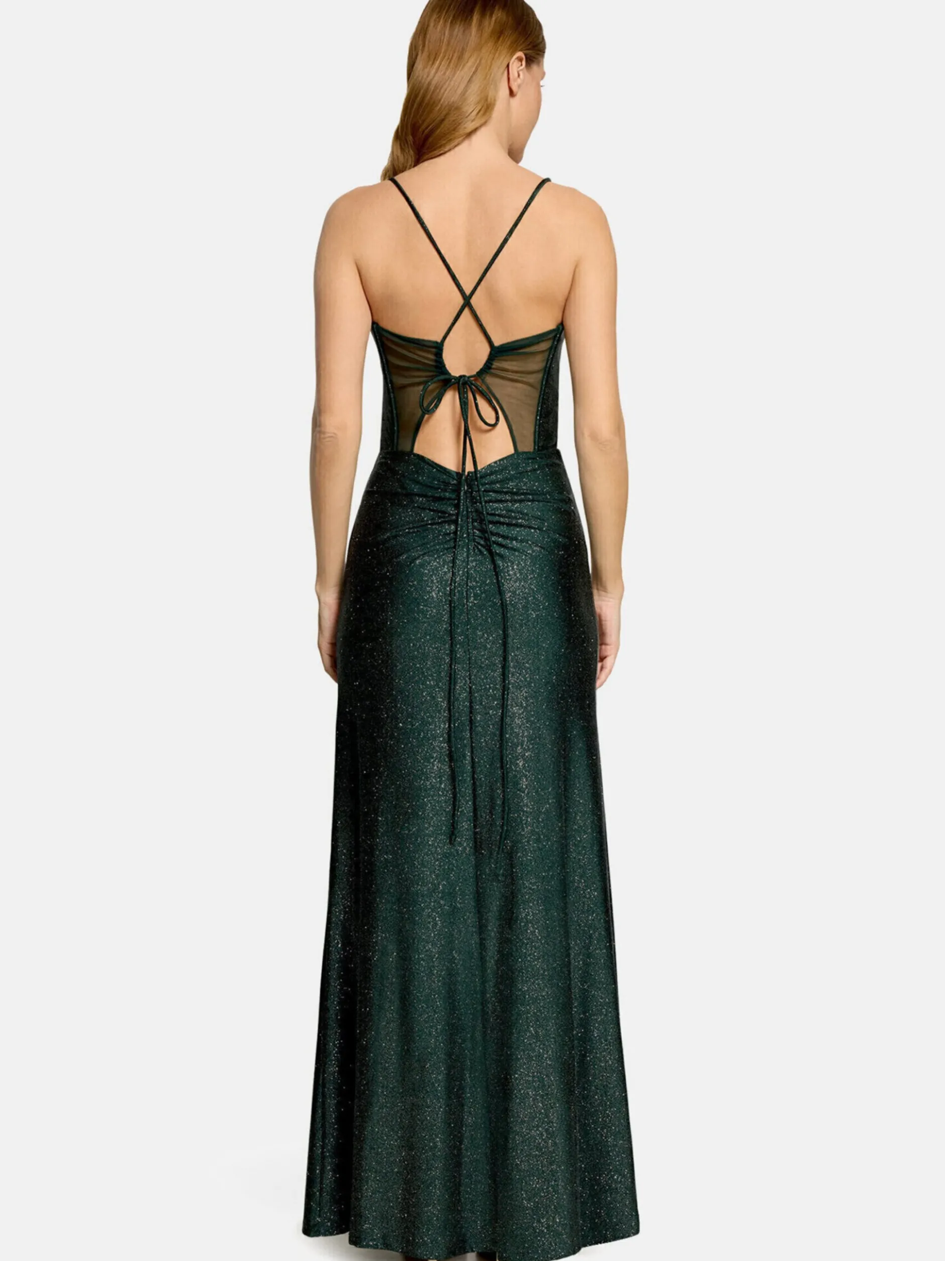 Vera Mont Damen Abendkleid in grün