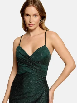 Vera Mont Damen Abendkleid in grün