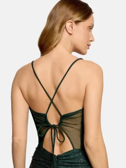 Vera Mont Damen Abendkleid in grün