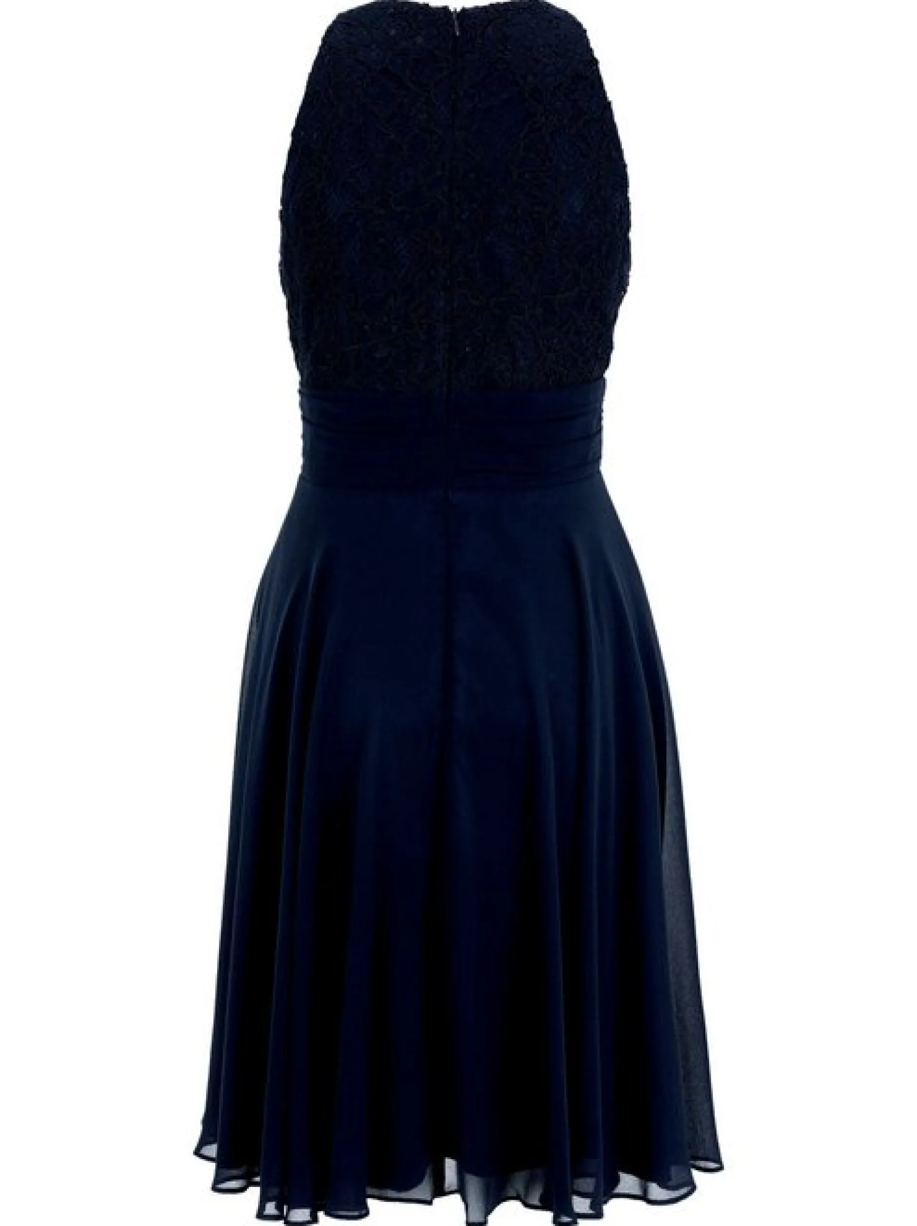 Vera Mont Damen Abendkleid in lind blau