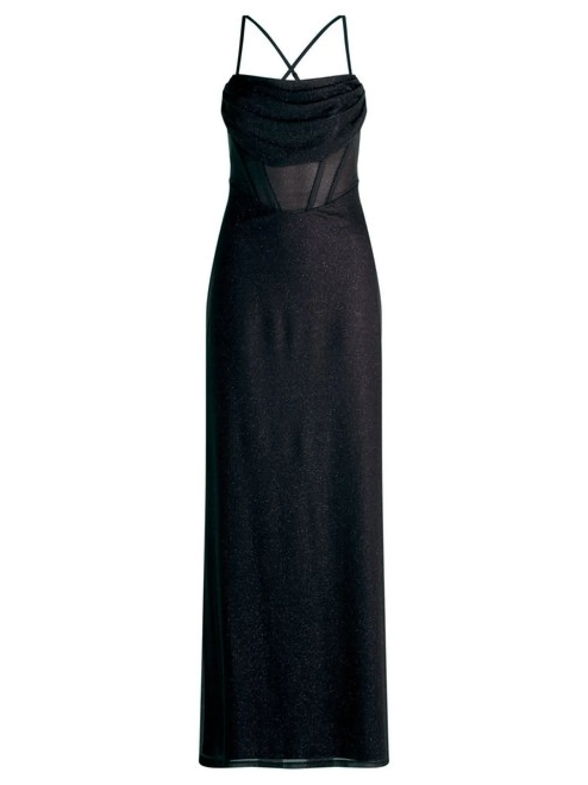 Vera Mont Damen Abendkleid in marine mehrfarbig