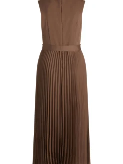 Vera Mont Damen Abendkleid in mocca - Ärmel: ohne Arm