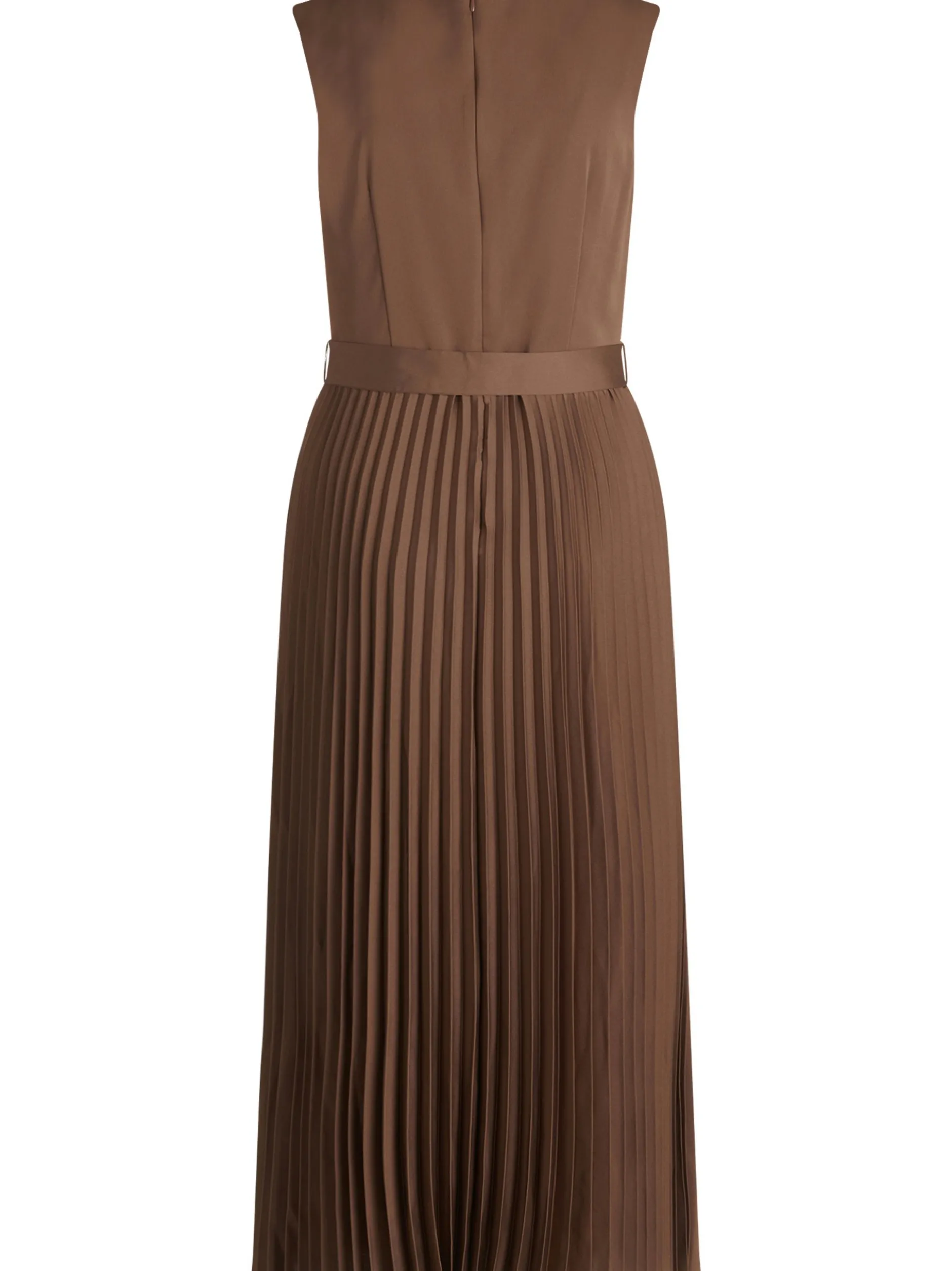 Vera Mont Damen Abendkleid in mocca - Ärmel: ohne Arm
