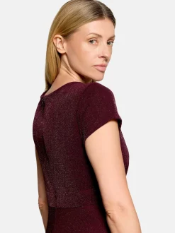 Vera Mont Damen Cocktailkleid in aubergine