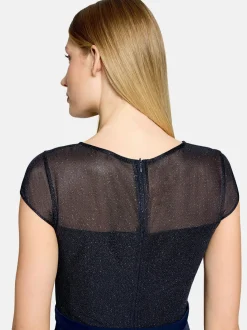 Vera Mont Damen Cocktailkleid in marine blau