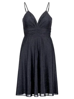 Vera Mont Damen Cocktailkleid in marine mehrfarbig
