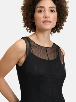 Vera Mont Damen Cocktailkleid in schwarz