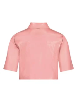 Vera Mont Damen Kunstleder-Jacke in altrosa