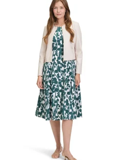 Vera Mont Damen Kunstlederjacke in beige