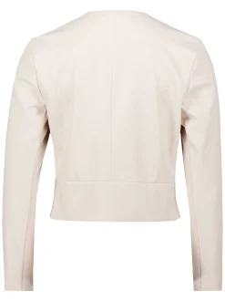 Vera Mont Damen Kunstlederjacke in beige