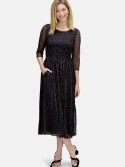 Vera Mont Damen Maxikleid in mehrfarbig