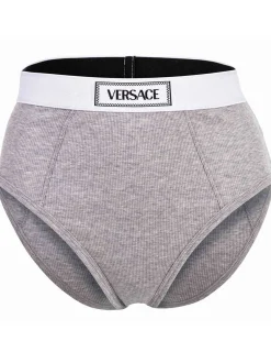 Versace Jeans Damen Slip 1er Pack in grau