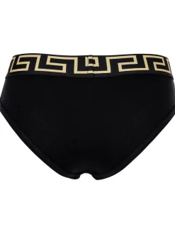 Versace Jeans Damen Slip 1er Pack in schwarz