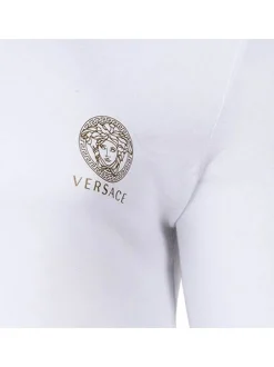 Versace Jeans Herren T-Shirt 1er Pack in weiß