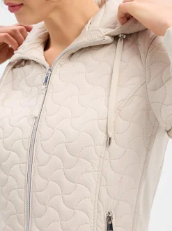VG Damen Steppjacke in kitt