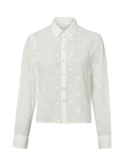 Vila Damen Hemdbluse - VIValenta in weiß