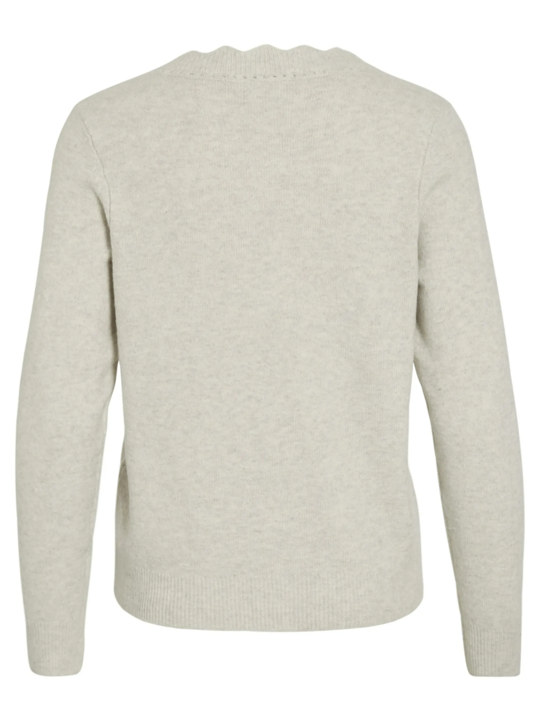 Vila Damen Strickpullover - VINikolina in beige