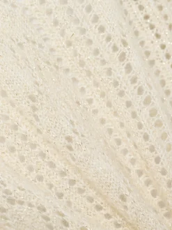 Vila Damen Strickpullover - Vipolana in beige