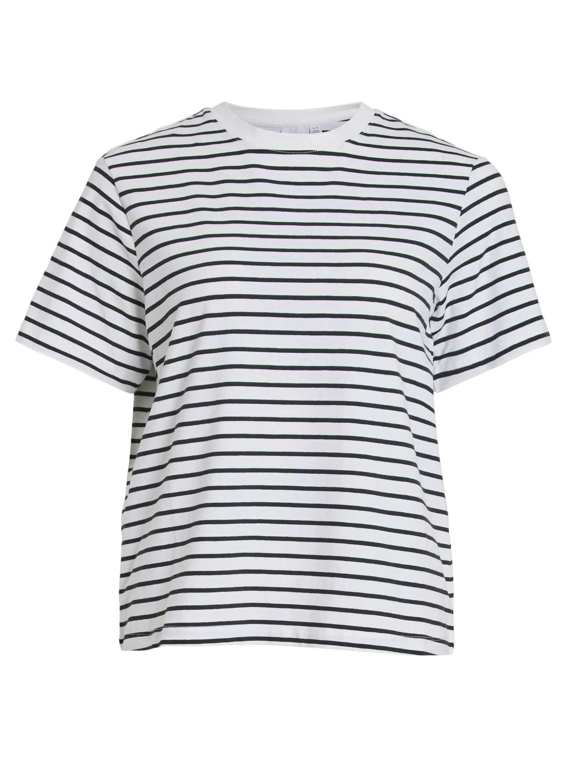 Vila Damen T-Shirt - VINora in weiß schwarz