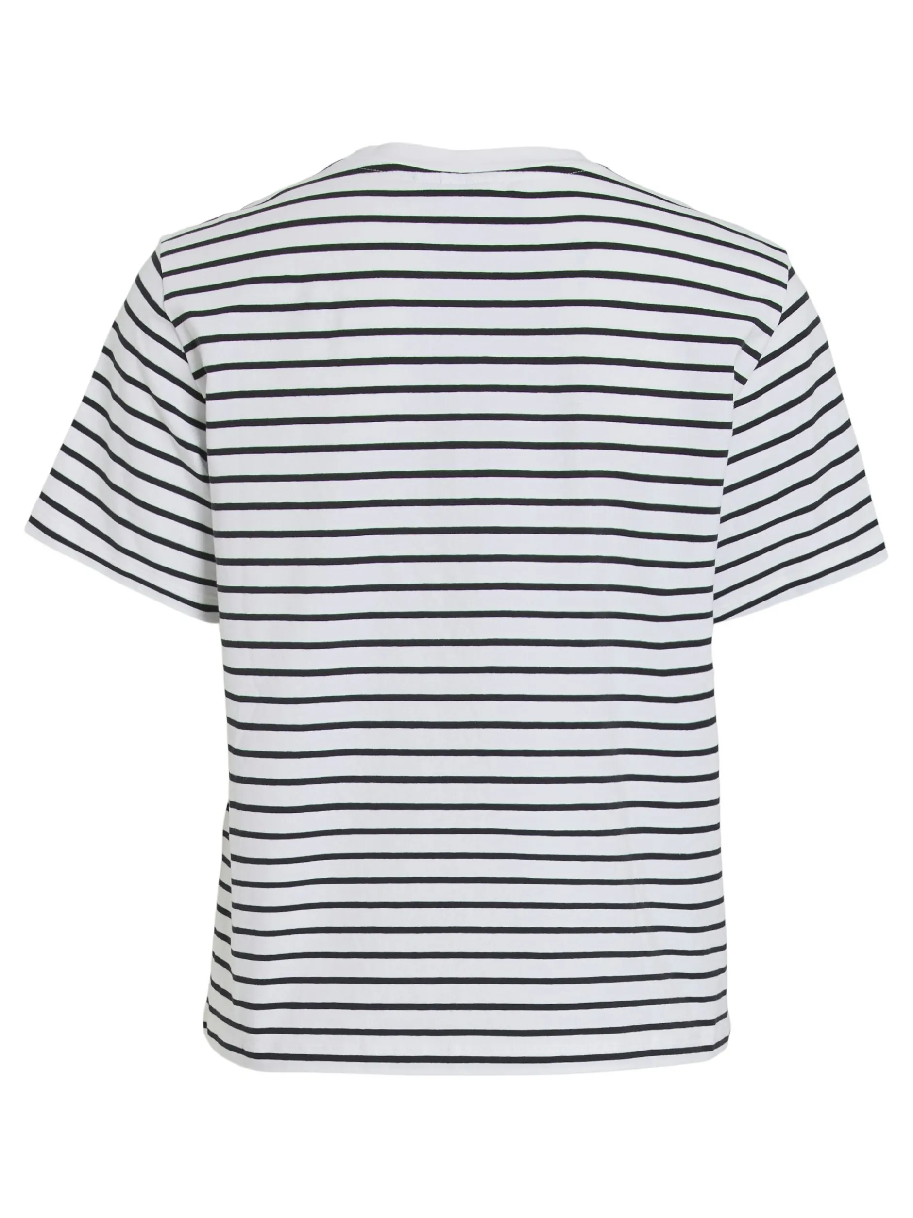 Vila Damen T-Shirt - VINora in weiß schwarz