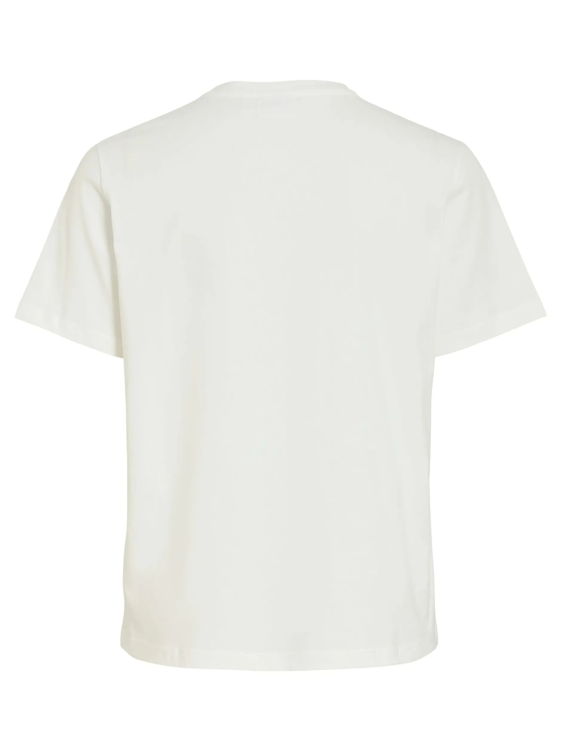 Vila Damen T-Shirt - VISybilla Cherry in weiß himbeer