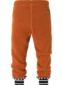 WeeDo Kinder Unisex Teddy-Fleecehose in braun